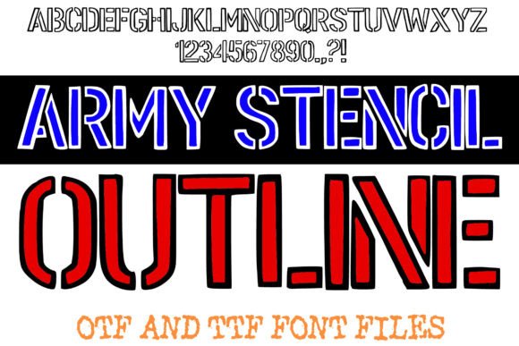 Download Army Stencil Outline - Premium Resources