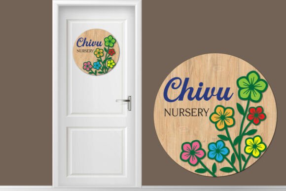 Download Flower Sign Svg, Nursery Name Sign Svg - Flower sign Collection