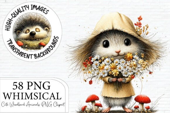 Download Whimsical Cute Woodland Animals PNG - Cute woodland animals Collection
