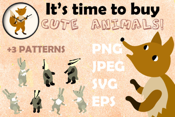 Download Cute Woodland Animals Design - Cute woodland animals Collection