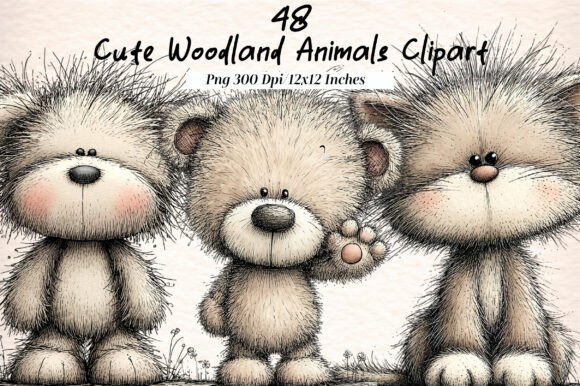 Download Cute Woodland Animals Clipart - Cute woodland animals Collection